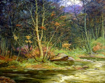 Un ruscello nel bosco da Edward Steel Harper