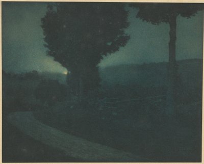 [Road into the Valley -- Moonrise] da Edward Steichen