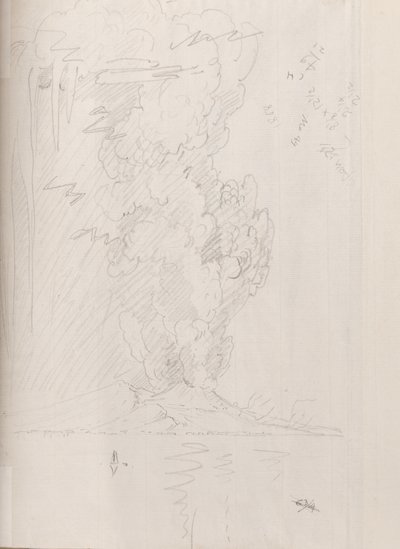 Eruzione del Vesuvio, 1794 da Edward Swinburne