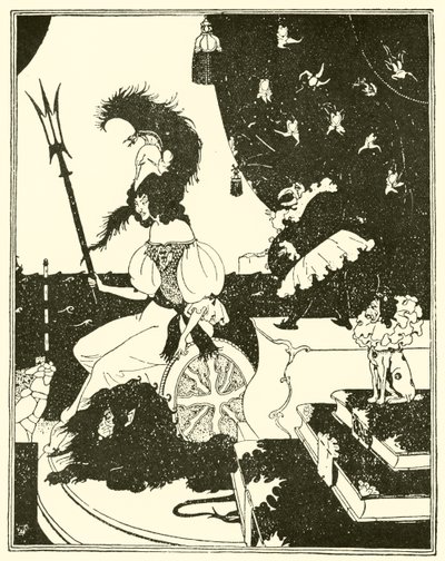 Britannia alla Beardsley da Edward Tennyson Reed