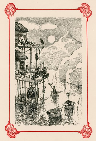 Ville sul lago, S.W. da Edward Tennyson Reed