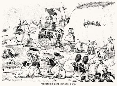 Prehistoric Lord Mayors Show, 1894 da Edward Tennyson Reed