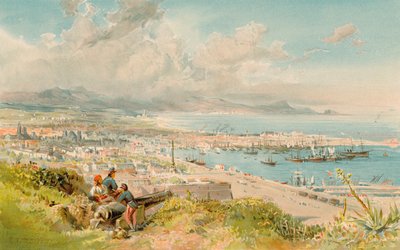 Barcellona, da Montjuich da Edward Theodore Compton