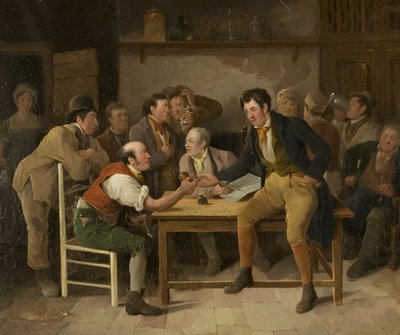 Scena di locanda, c.1820 da Edward Villiers Rippingille