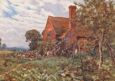 Il cottage solitario dove alloggio da Edward Wilkins Waite