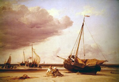 Scena di Spiaggia da Edward William Cooke