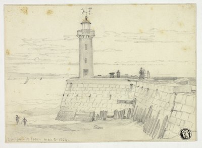 Dieppe, Molo Ovest da Edward William Cooke