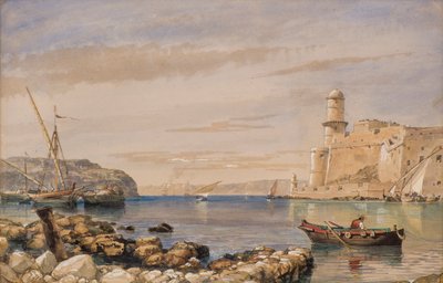Fortezza e porto da Edward William Cooke