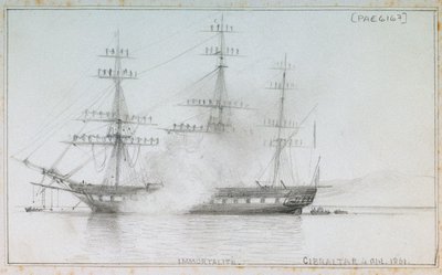 Immortalità, Gibilterra, 4 aprile 1861 da Edward William Cooke