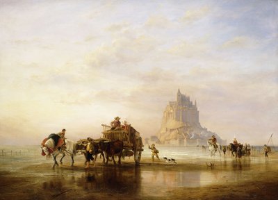 Mont St. Michel da Edward William Cooke