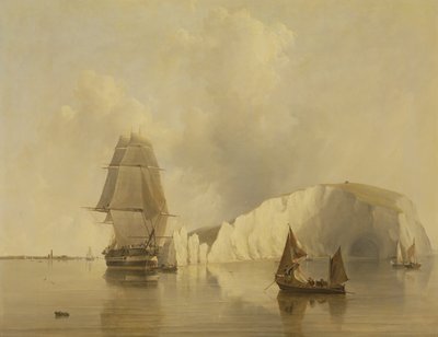 Al largo delle Needles, Isola di Wight da Edward William Cooke