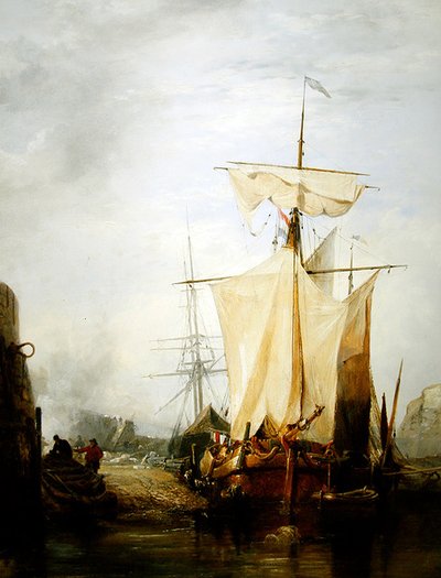 St. Peter Port, Guernsey da Edward William Cooke