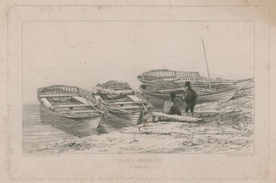 Wherries del Tamigi da Edward William Cooke