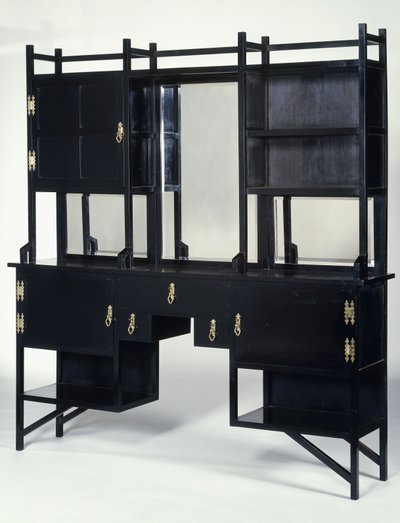 Un mobile laterale ebanizzato di William Watt da Edward William Godwin