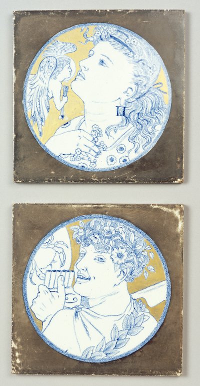 Gemelli e Cancro, c.1878 da Edward William Godwin
