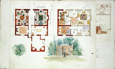 Progetto proposto per una casa da Edward William Godwin