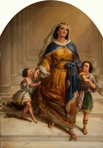 Mariamne, moglie di Re Erode, e i suoi figli che vanno alla loro esecuzione da Edward William John Hopley