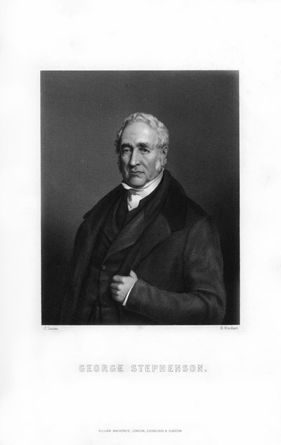 George Stephenson, ingegnere meccanico inglese, 1899 da Edward William Stodart