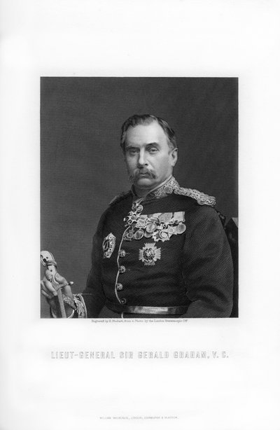 Sir Gerald Graham, Tenente Generale britannico, 1893 da Edward William Stodart