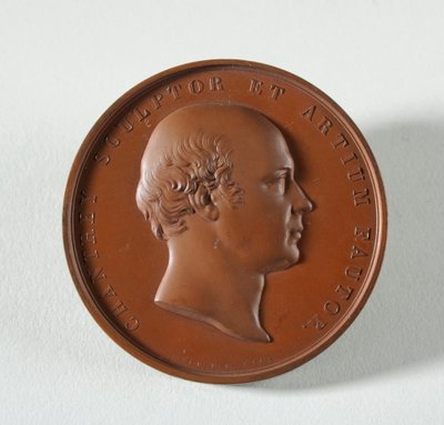 Medaglione a Francis Chantrey da Edward William Wyon