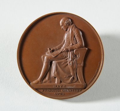 Medaglione a Francis Chantrey da Edward William Wyon
