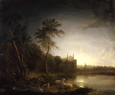 Vista notturna del Eton College da Edward Williams