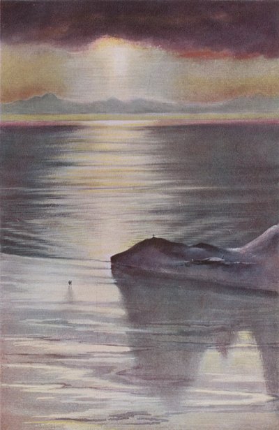 Hut Point da Observation Hill, 1911, 1913 da Charles Edward Wilson