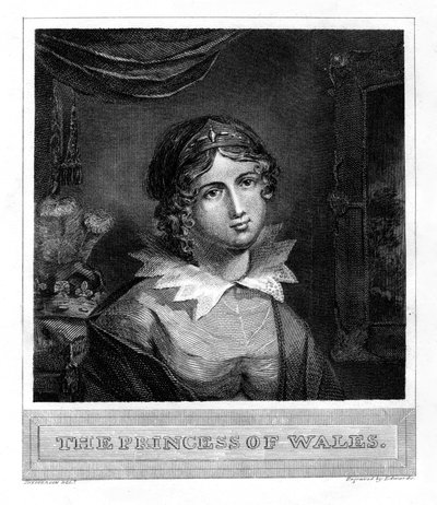 La Principessa del Galles, XIX secolo da Edwards