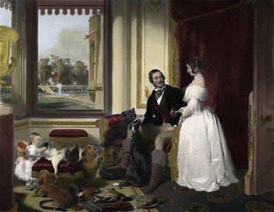 Castello di Windsor in tempi moderni da Edwin (after) Landseer