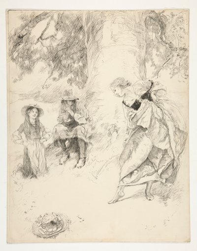 Amarilli che danza da Edwin Austin Abbey
