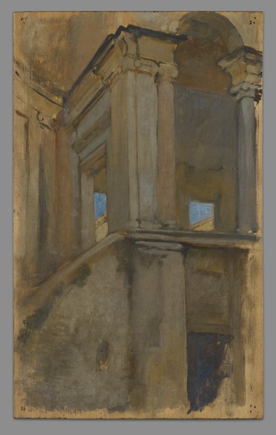 Studio architettonico da Edwin Austin Abbey