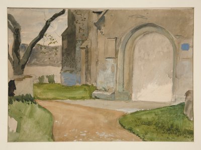 Studio architettonico da Edwin Austin Abbey