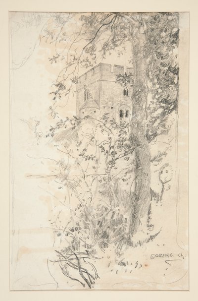 Studio architettonico da Edwin Austin Abbey