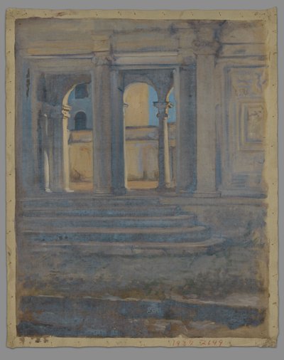 Studio architettonico da Edwin Austin Abbey