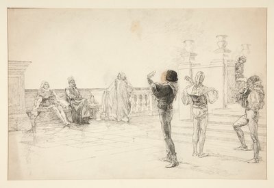 Balthazar canta da Edwin Austin Abbey
