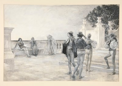 Balthazar canta da Edwin Austin Abbey
