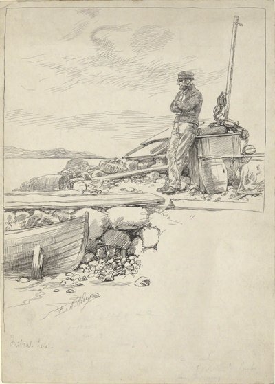 Capitano Sandy da Edwin Austin Abbey