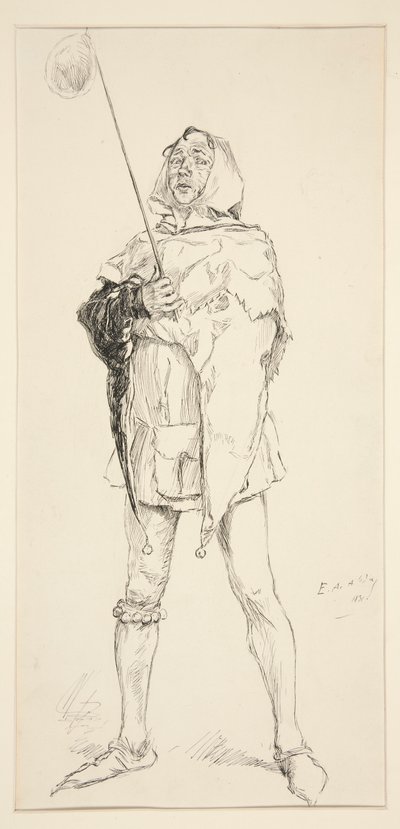 Clown da Edwin Austin Abbey
