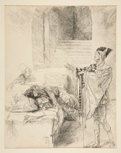 Clown da Edwin Austin Abbey