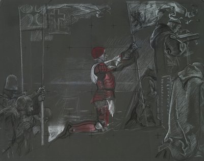 Colombo scopre il Nuovo Mondo da Edwin Austin Abbey