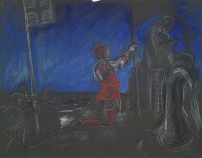 Colombo scopre il Nuovo Mondo da Edwin Austin Abbey