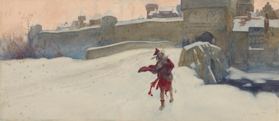 Studio di composizione per da Edwin Austin Abbey