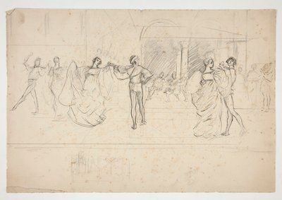 Studio di composizione da Edwin Austin Abbey