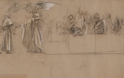 Studio di composizione da Edwin Austin Abbey