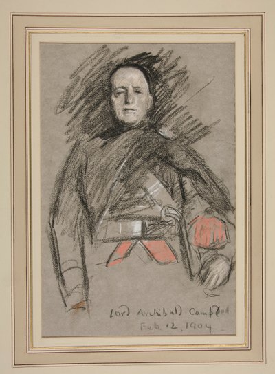 Incoronazione di Edoardo VII Ritratto: Lord Archibald Campbell da Edwin Austin Abbey