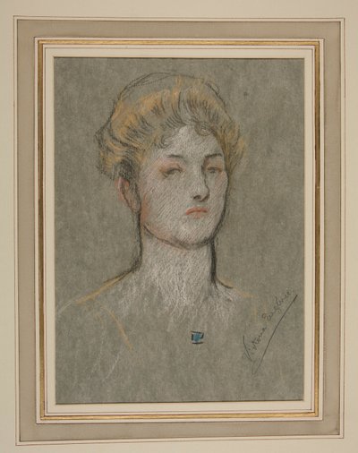 Incoronazione di Edoardo VII Ritratto: Principessa Victoria Eugenia di Battenberg da Edwin Austin Abbey