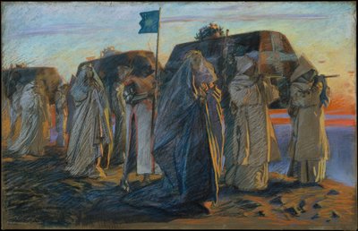 Lamento delle tre regine da Edwin Austin Abbey
