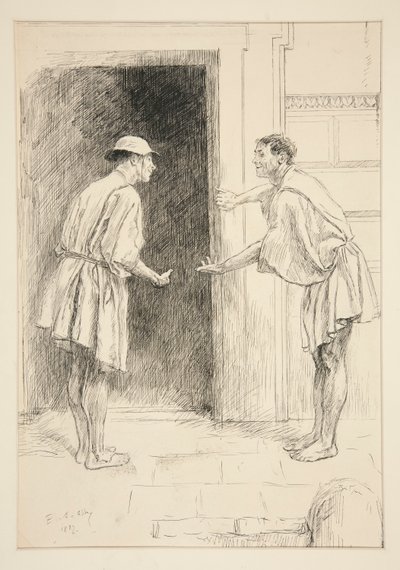 Dromio di Efeso da Edwin Austin Abbey