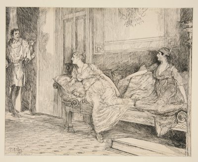 Dromio di Efeso da Edwin Austin Abbey