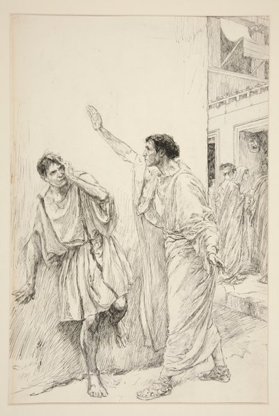 Dromio di Efeso da Edwin Austin Abbey